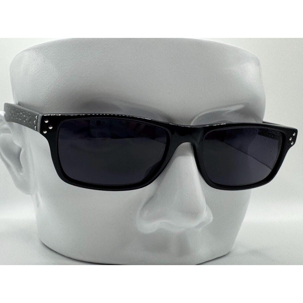 Vintage Y2K Eyeglasses | NOS | Traditional Square Plastic Style | Black Frame